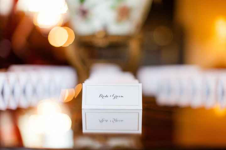 Reception seating chart