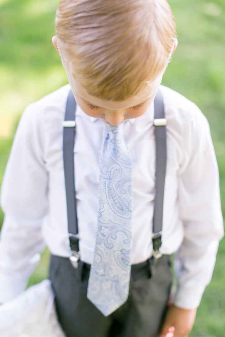 gray ring bearer outfit