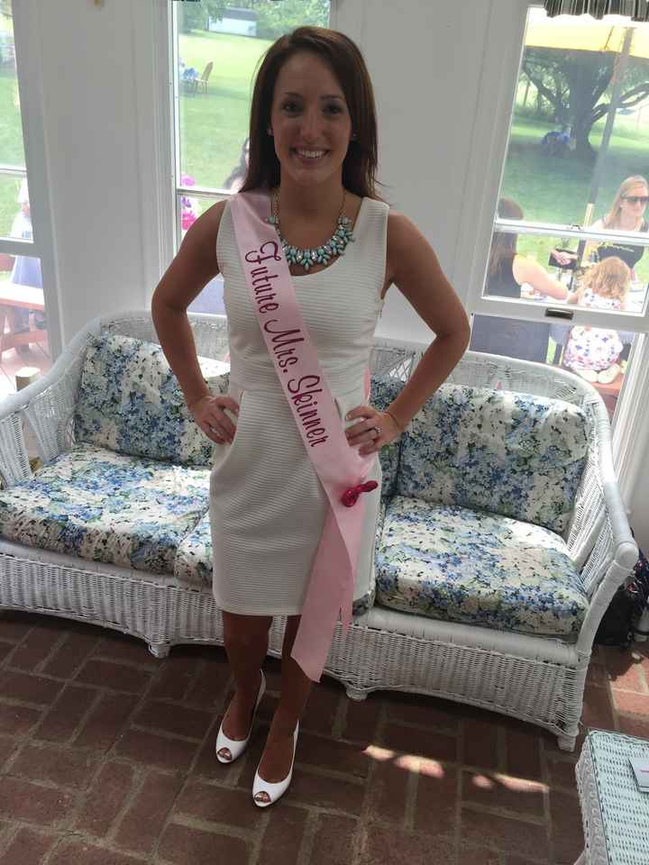 Bridal shower outfit