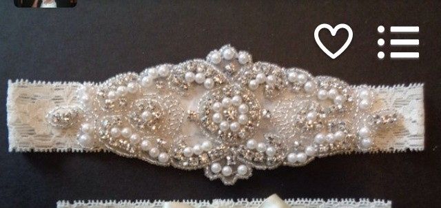 Bought my garter!