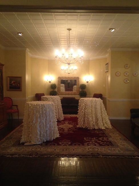 Show off your venues! (PS FH was being his sexy self in my pics)