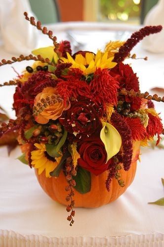 Centerpieces for October