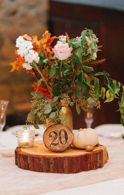 Centerpieces for October