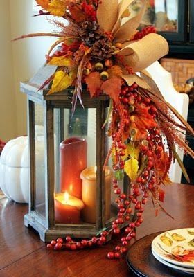 Centerpieces for October