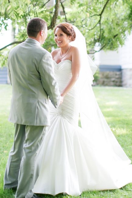 FIRST LOOK...did you do a first look at your wedding