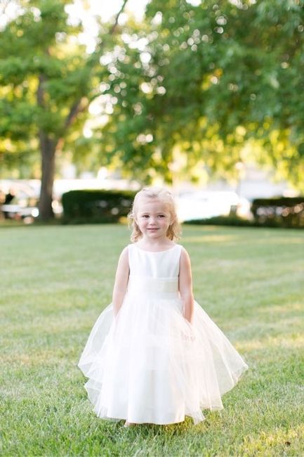 Lets see those dresses...FLOWER GIRL DRESS that is!