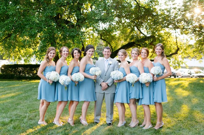 Bridesmaid at the end of her rope...