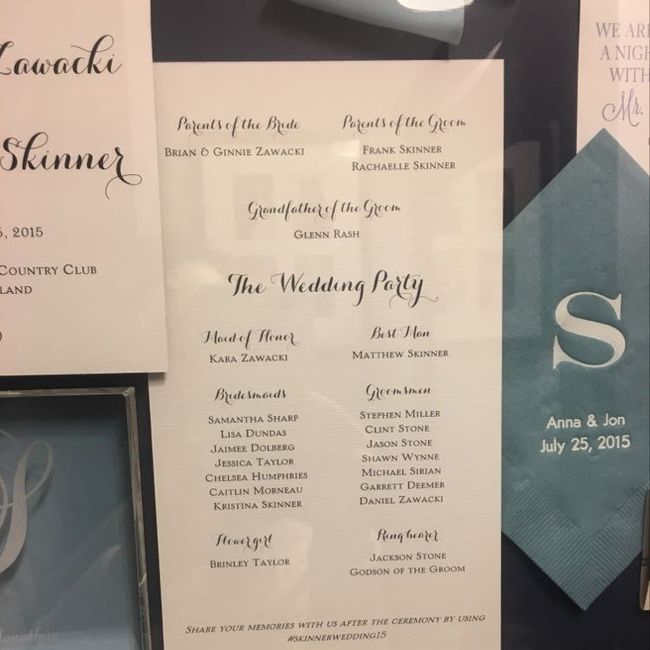 Wedding ceremony programs?