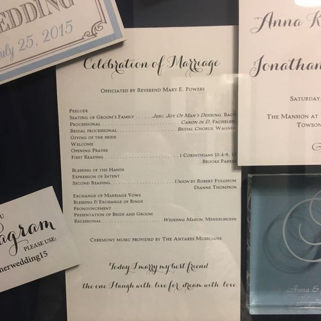 Wedding ceremony programs?