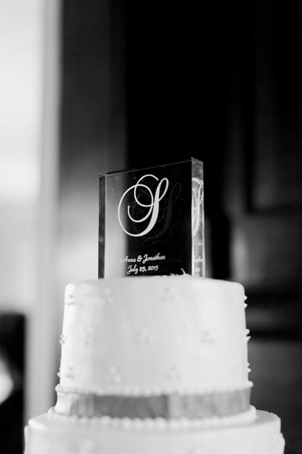 how did yiu decide on a cake topper, if any?