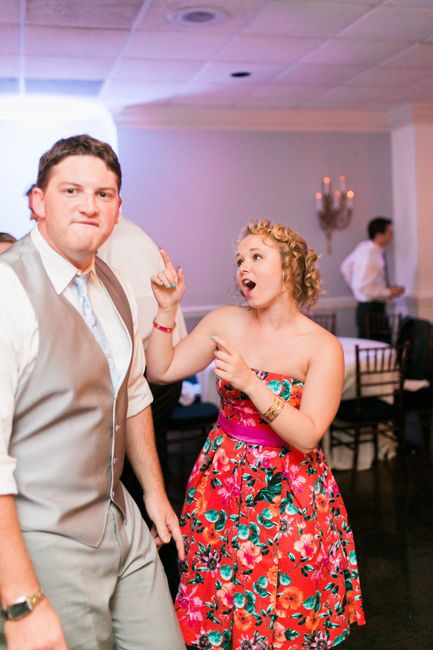 Show me the most awkward photo taken at your wedding!