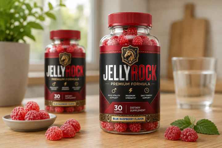 Jelly Rock Gummies — Your Daily Blue Raspberry Ritual