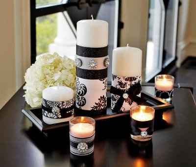 table decor - Pillar candles?