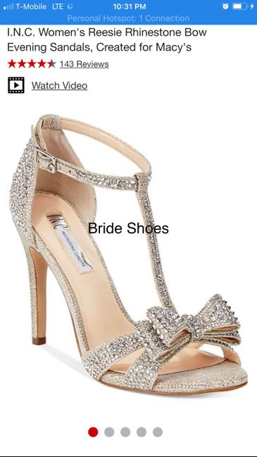 How much did your wedding shoes cost? 💸 - 1