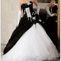 The bride wore black?