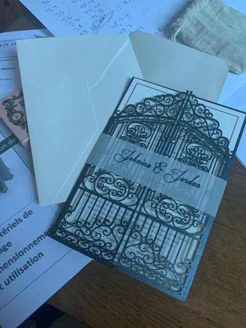 Stylish Wedd Invites - 1