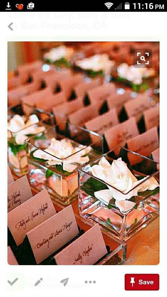 Show me your escort cards/favors