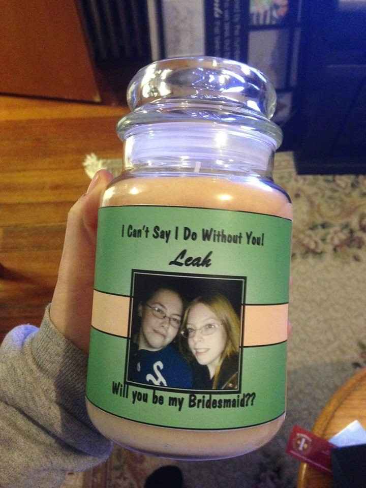 *SPINOFF* How I "proposed" to my bridesmaids