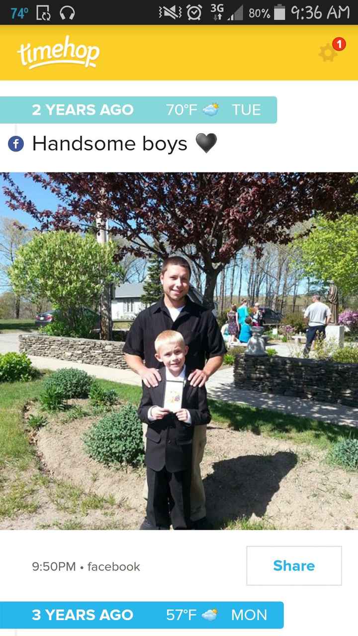 Timehop Thursday....show it!