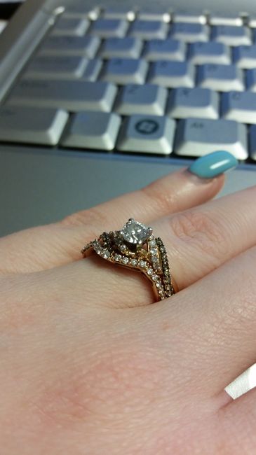 SPINOFF: Whether you like your engagement ring or not, let's see them!