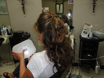 Wedding Hair ...Trial Run!! Pics