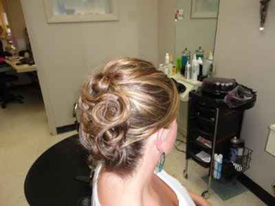 Wedding Hair ...Trial Run!! Pics