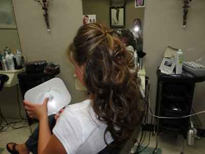 Wedding Hair ...Trial Run!! Pics