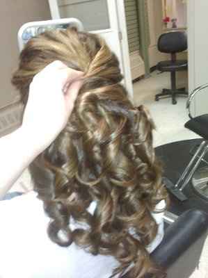 Wedding Hair ...Trial Run!! Pics