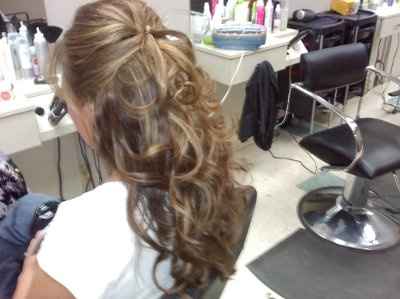 Wedding Hair ...Trial Run!! Pics