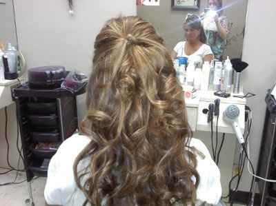 Wedding Hair ...Trial Run!! Pics