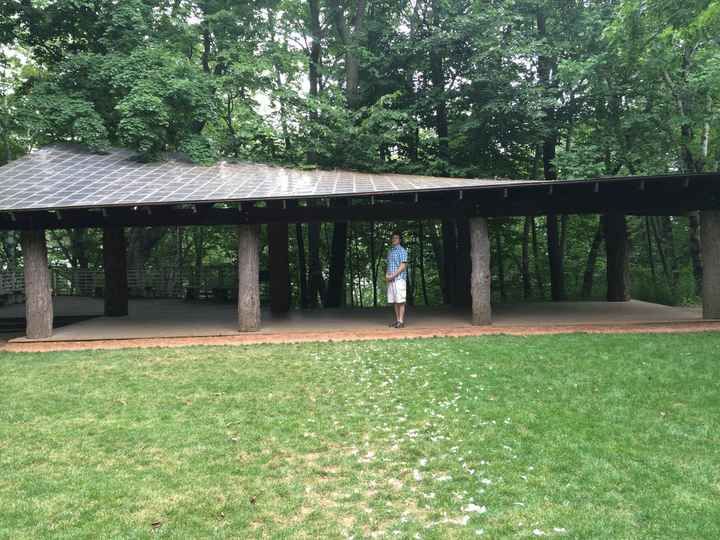 Went to see our Ceremony site!