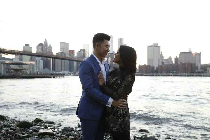 Engagement photo attire