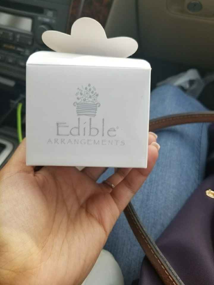 Edible favors