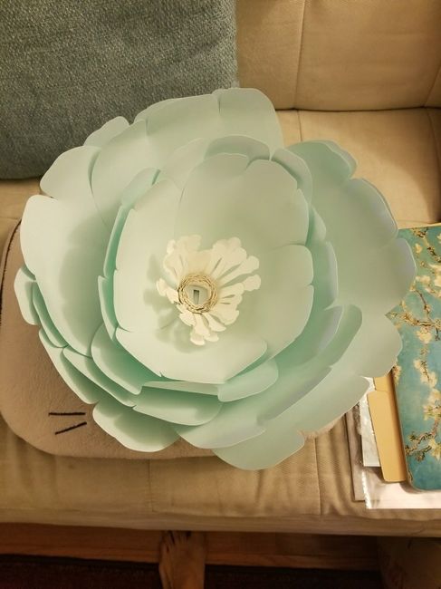 Giant Paper Flower Wall