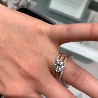 🗣 Rose Gold Rings - 1