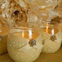 Navy and Silver Wedding Centerpiece Ideas or table decorations in general