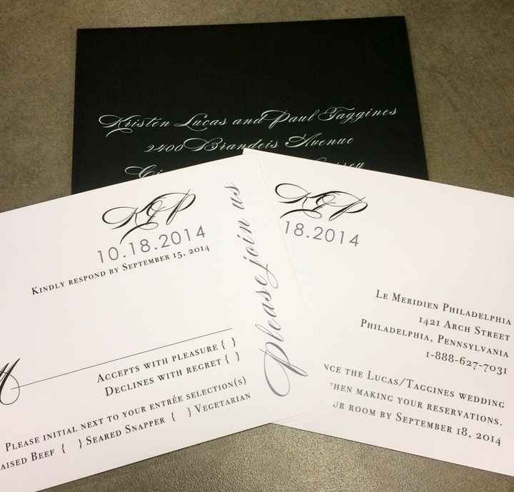 Show me your invitations!