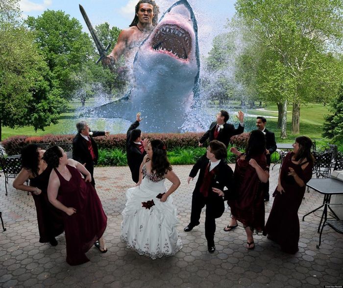 Google "funny wedding pic" or "horrible wedding pic" and post your favorite that popped up!