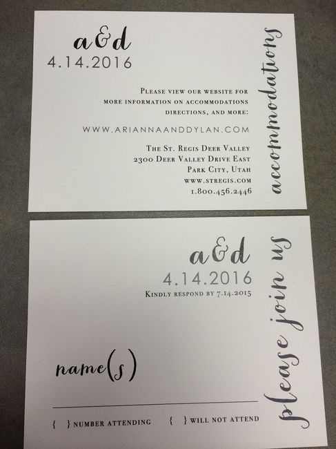 Finally chose our invites! (pic)