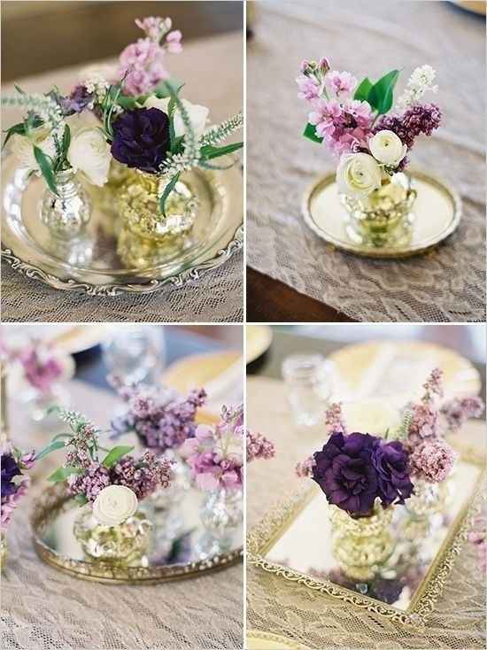 Simple centerpiece flowers