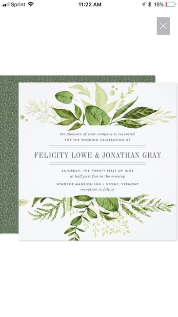 Invitation & venue conundrum