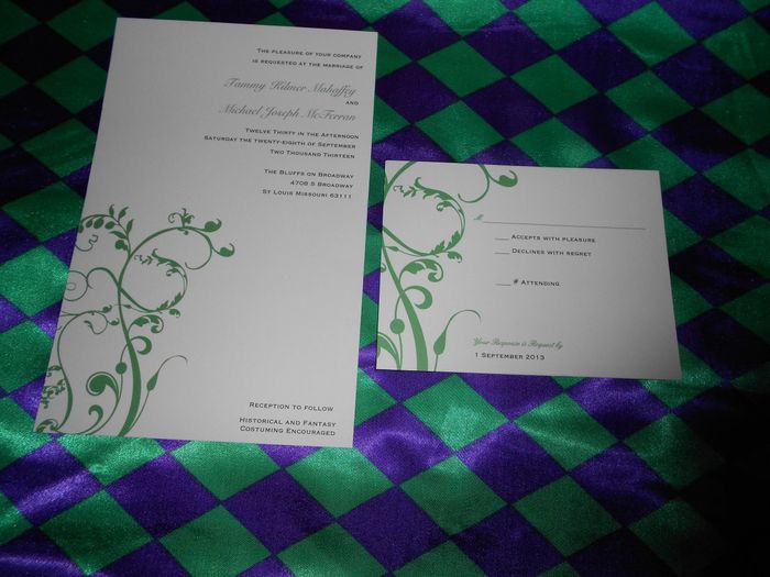 Anyone do their invites from VISTAPRINT or ETSY?????