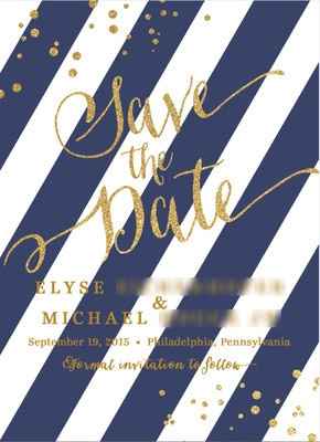 Pictureless Save the Dates - Anyone done it??