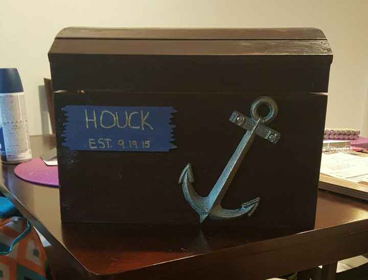 Want to brag on your card box?