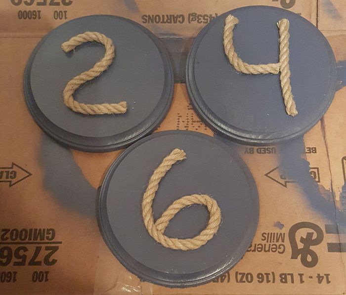 Table numbers! Show me yours!!