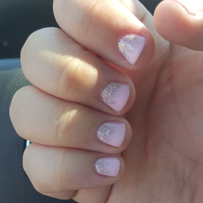 Wedding Manicure...I have NO idea what I'm doing.