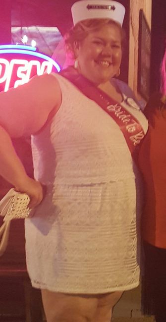 Just for fun, what are you wearing to your bachelorette?