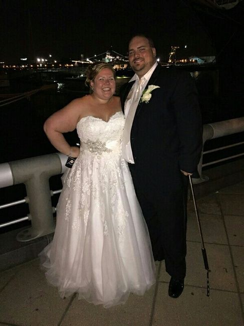 Let's show off our wedding gowns!