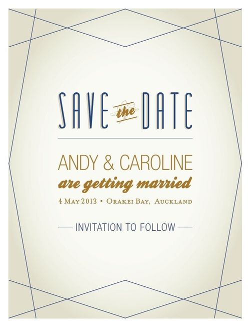 My Save the Dates!