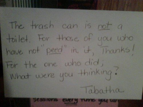 NWR: Bathroom Humor